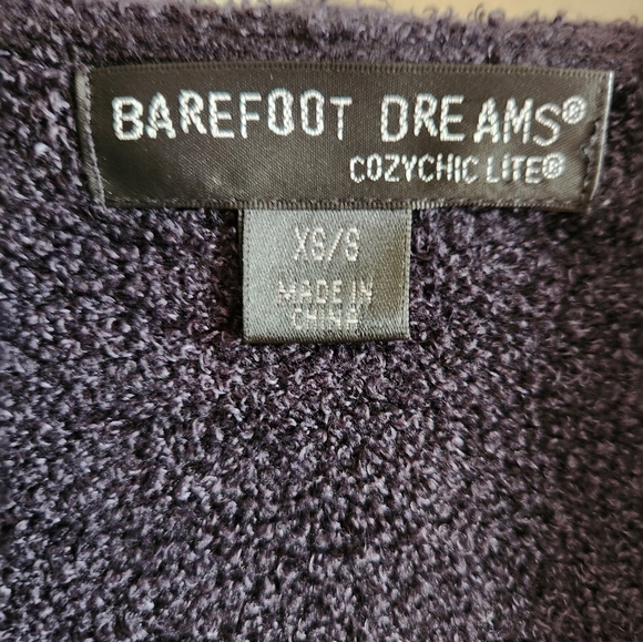 Barefoot Dreams Cozychic Lite Coastal Hooded Cardigan, size xs/s - Picture 6 of 10